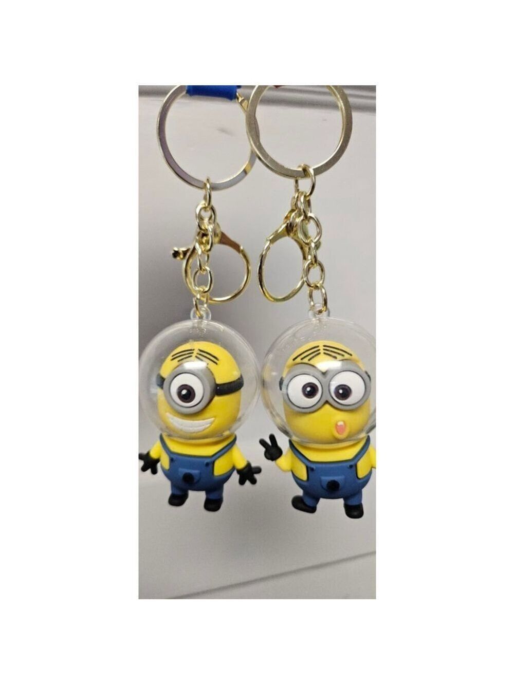 Minions Collectable Keychains (red or blue)